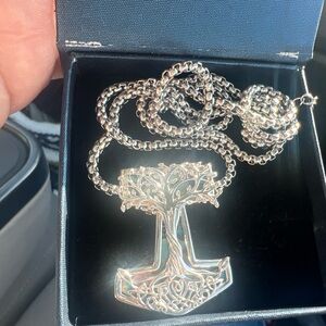 Silver Tree of Life Pendant Necklace